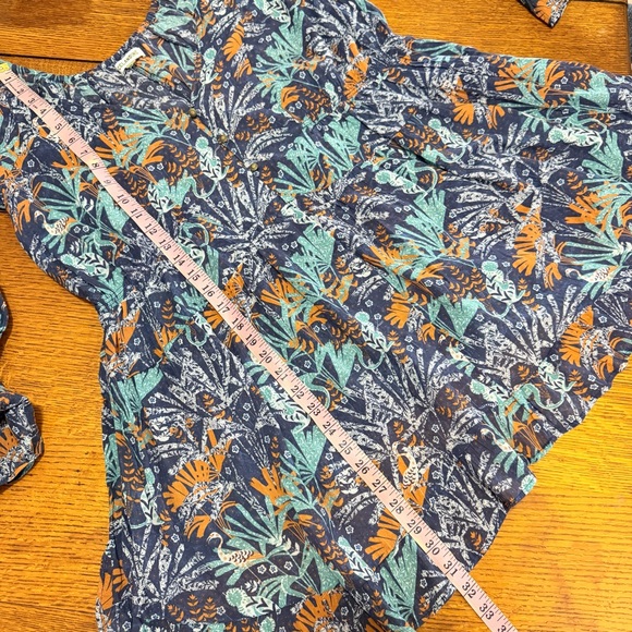 Anthropologie Celandine Boho Coverup Cotton Tunic Dress - Picture 8 of 13